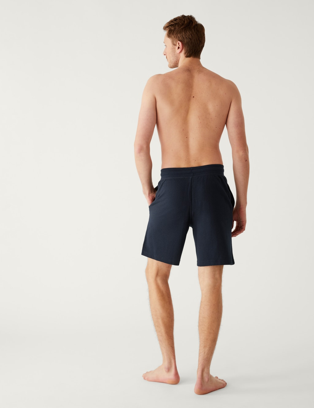 Cotton Supersoft Waffle Loungewear Shorts image 2
