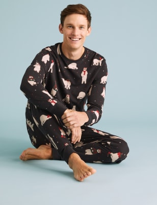  Pyjama de Noël pour homme - Charcoal Mix