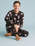 Pijama navideño familiar para hombre