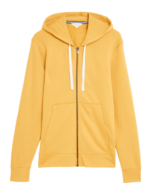 

Mens M&S Collection Cotton Rich Loungewear Hoodie - Dark Gold, Dark Gold