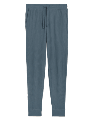 

M&S Collection Partes de abajo informales gofradas de algodónMens - Dark Airforce, Dark Airforce
