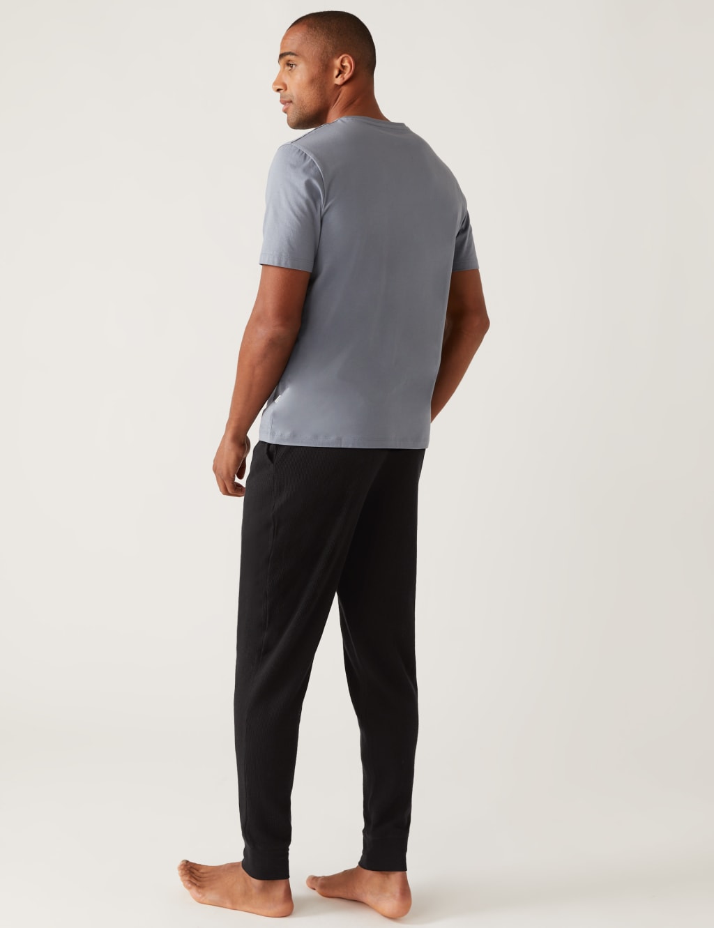 Cotton Rich Waffle Loungewear Bottoms image 4