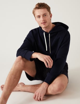

Mens M&S Collection Pure Cotton Hoodie - Dark Navy, Dark Navy