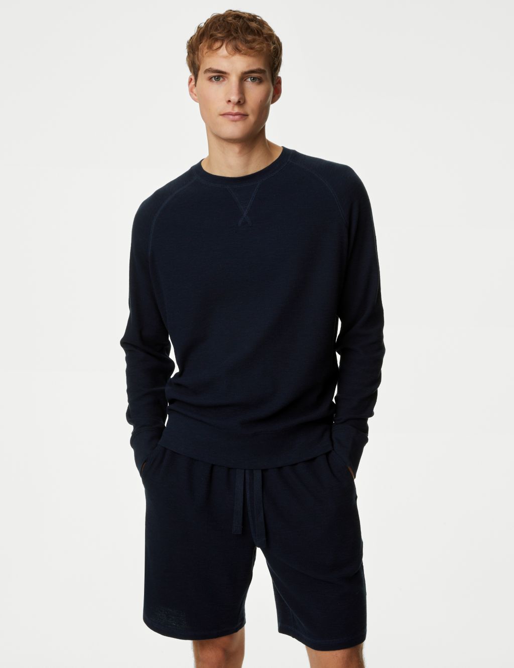 Pure Cotton Loungewear Sweatshirt image 1