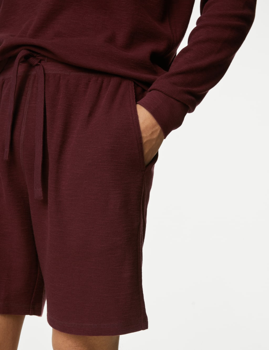 Pure Cotton Waffle Loungewear Shorts image 3