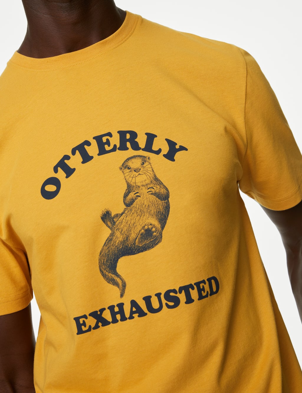 Pure Cotton Otter Graphic Loungewear Top image 4