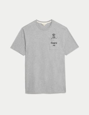 Pure Cotton Meerkat Graphic Loungewear Top