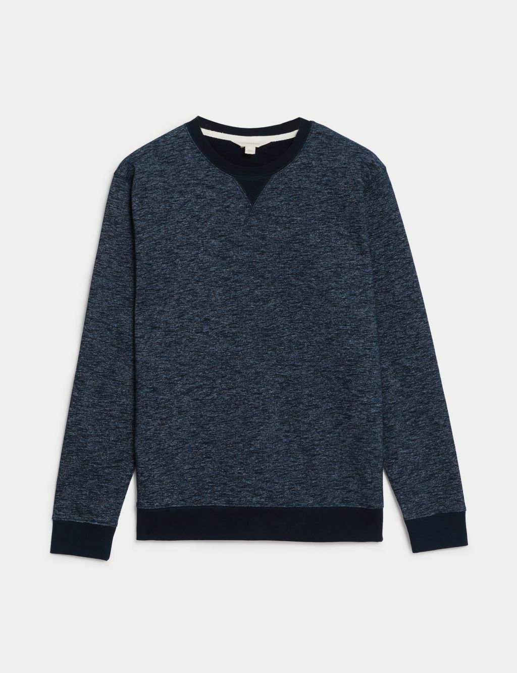 Cotton Rich Space Dye Loungewear Sweatshirt image 2