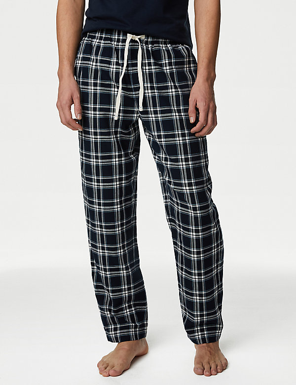 Pantalón de pijama 100% algodón de cuadros - ES