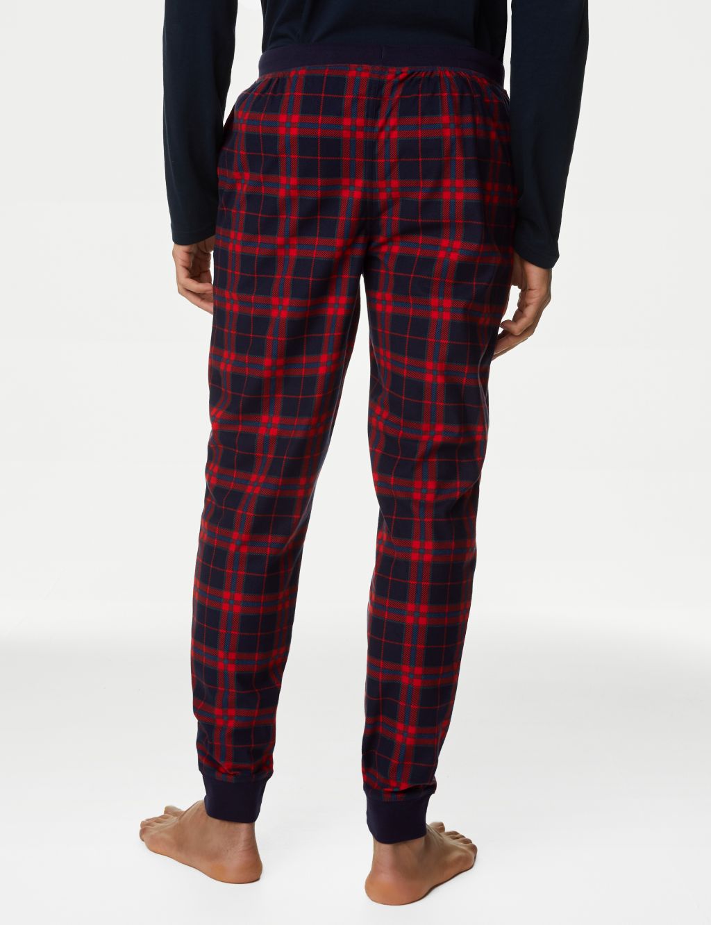 Supersoft Checked Loungewear Bottoms image 5