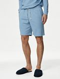 Loungewear-Shorts mit hohem Baumwollanteil