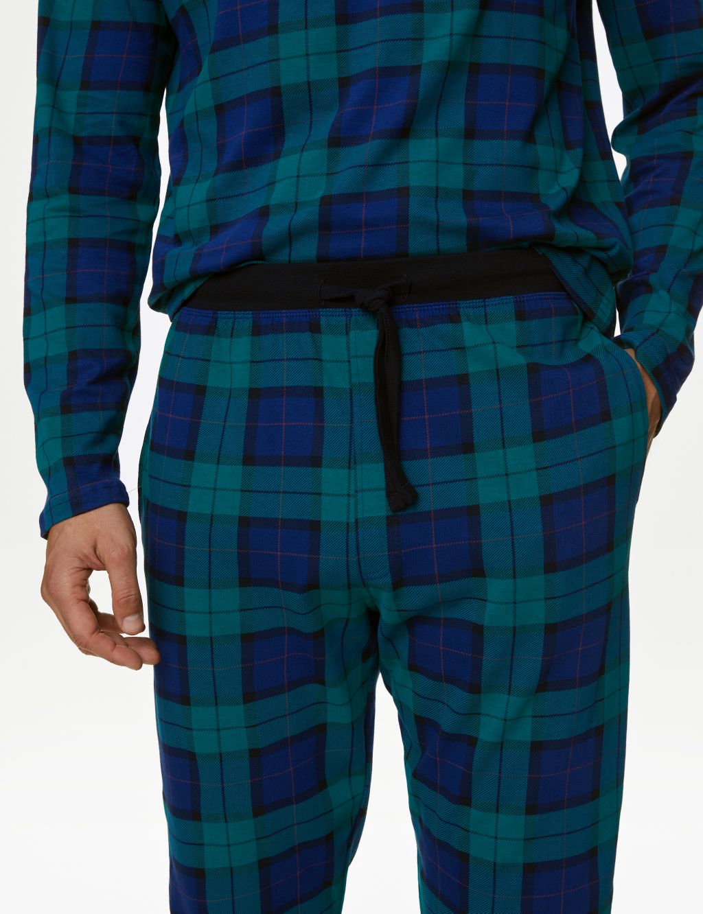 Pure Cotton Supersoft Checked Pyjama Set image 5
