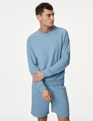 Cotton Rich Loungewear Sweatshirt