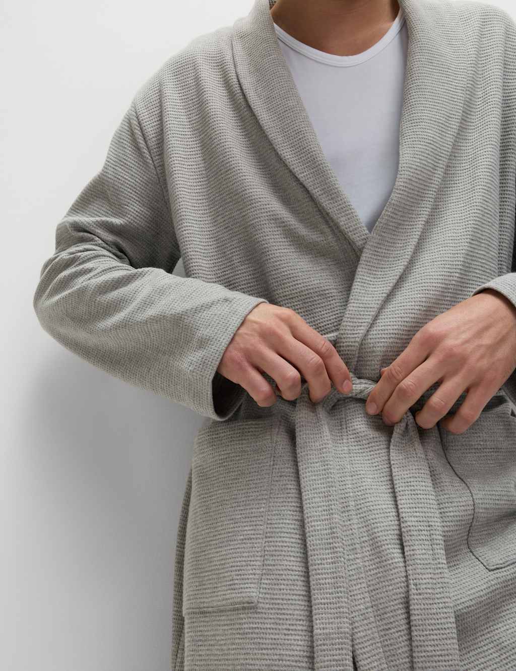 Marks and spencer grey dressing gown top
