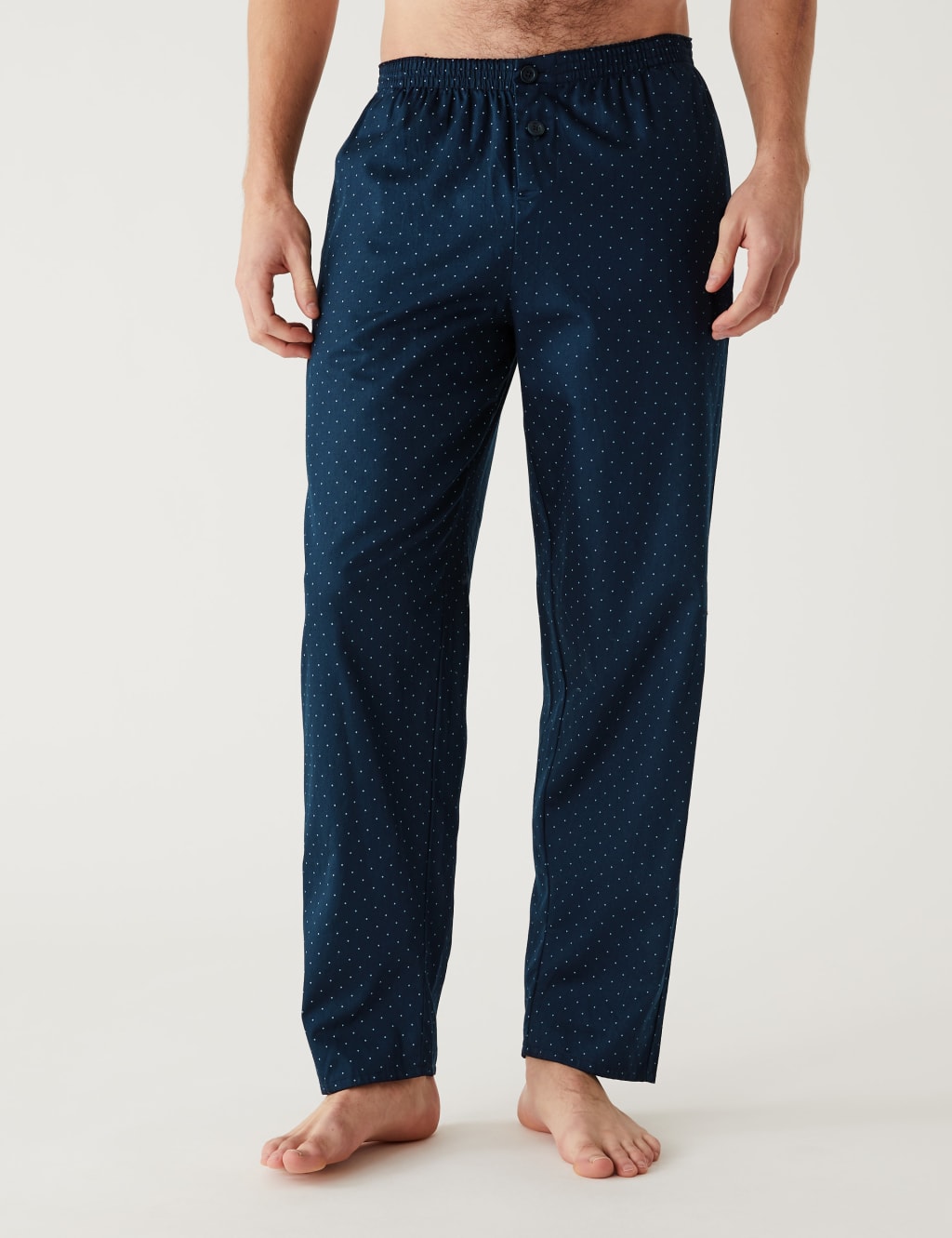 Pure Cotton Polka Dot Pyjama Set image 4