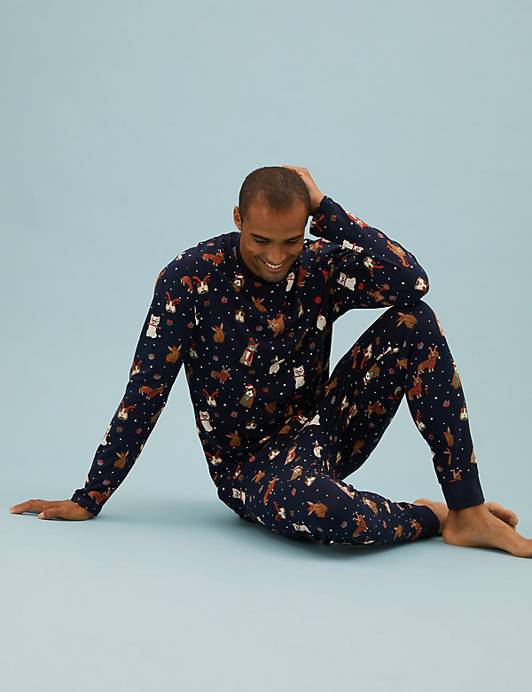 Men's Santa Paws Family Pyjama Set