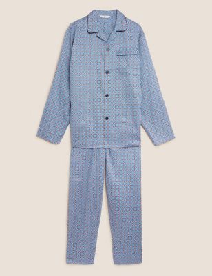 Pure Cotton Mosaic Print Pyjama Set | M&S Collection | M&S