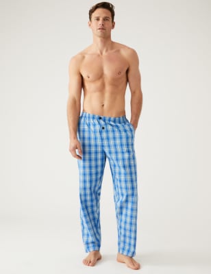 Pure Cotton Checked Pyjama Set - PE