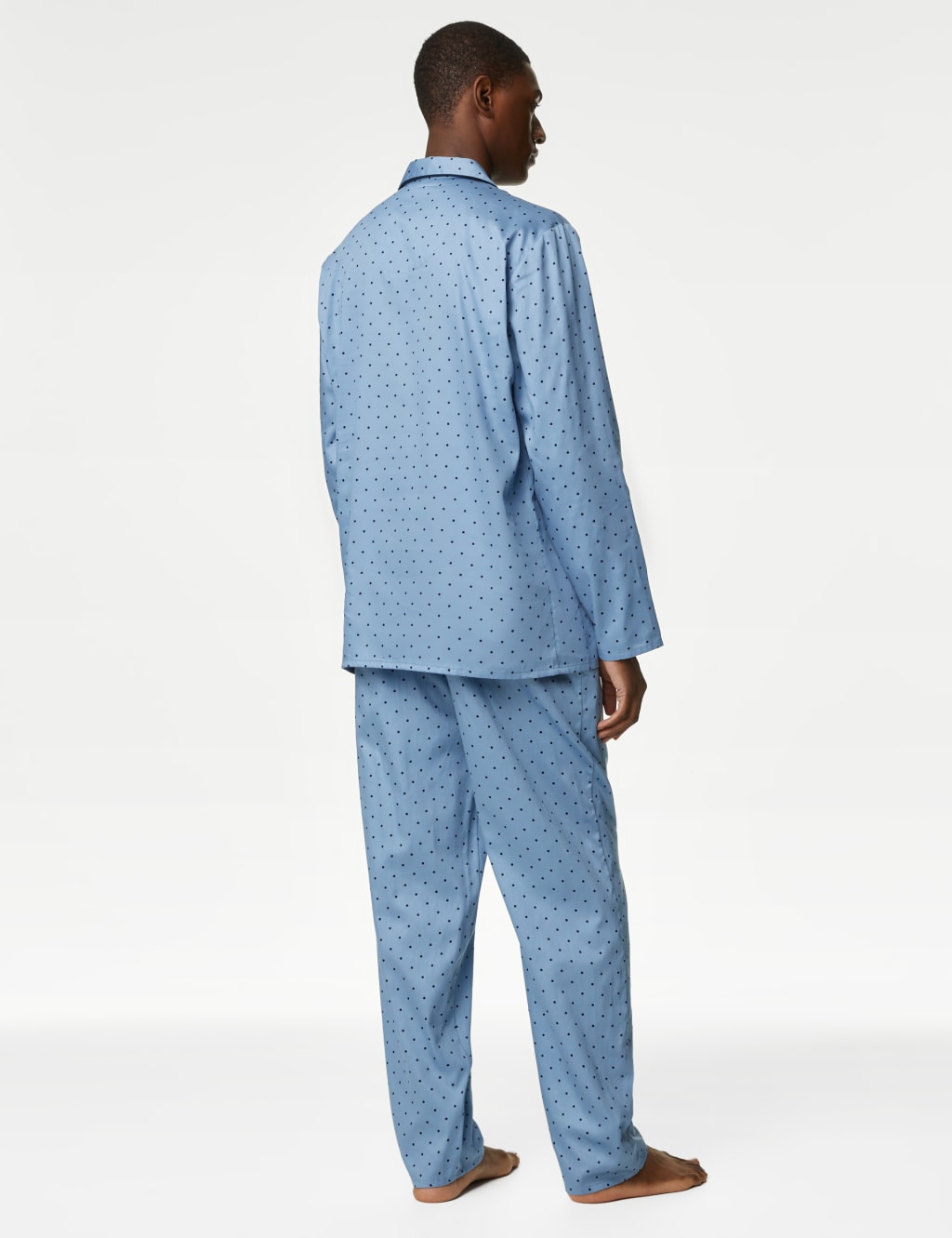 Pure Cotton Polka Dot Pyjama Set image 5