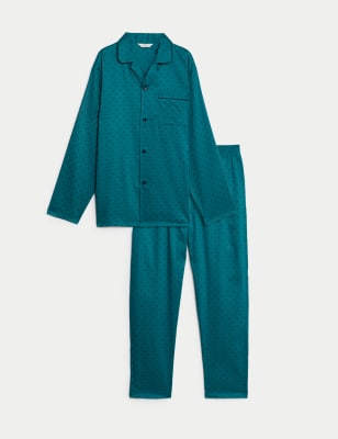 Pure Cotton Polka Dot Pyjama Set