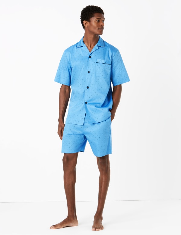 Pure Cotton Polka Dot Pyjama Set