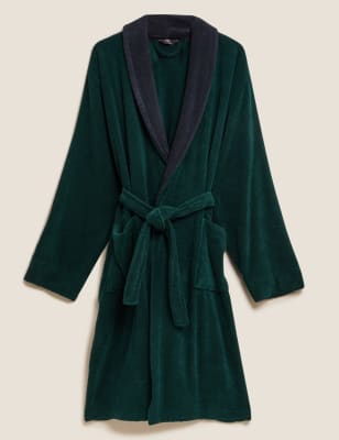 Pure Cotton Towelling Dressing Gown | M&S Collection | M&S