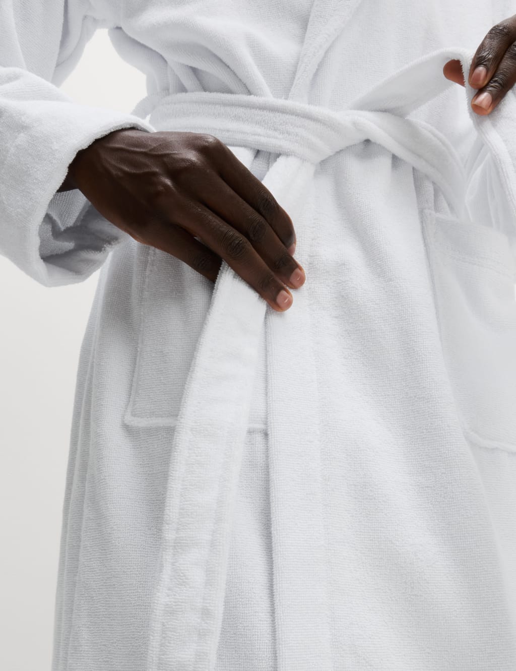 Pure Cotton Towelling Dressing Gown image 3