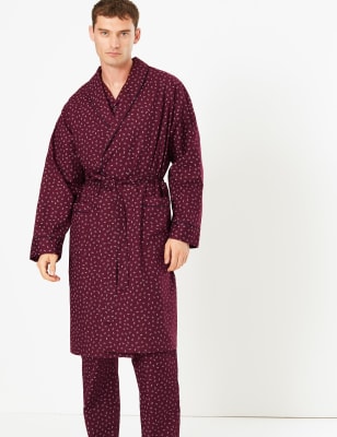 marks and spencer mens dressing gown