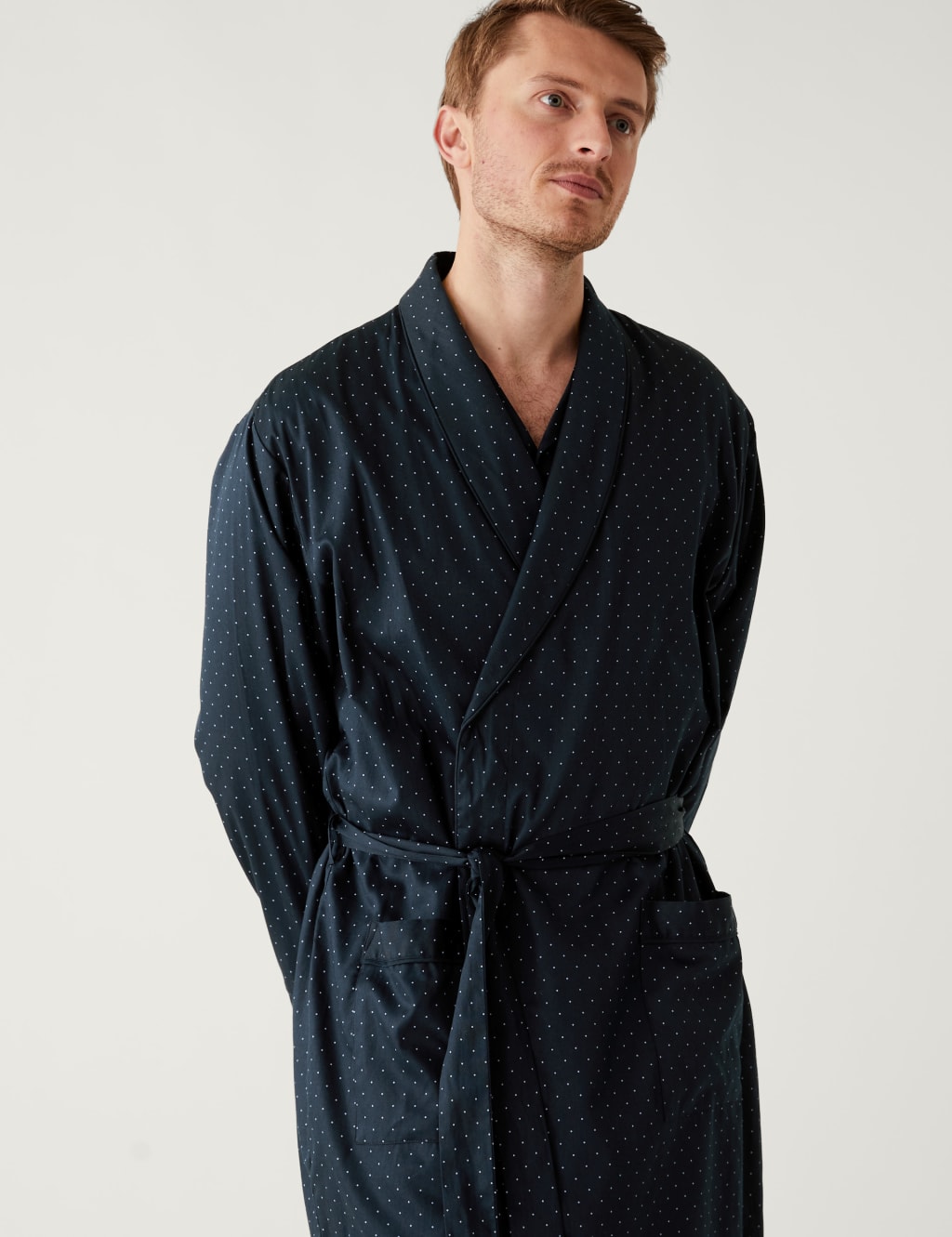m&s mens towelling robes