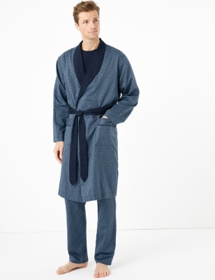 mens summer dressing gowns cotton