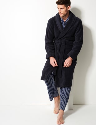 marks and spencer towelling robe