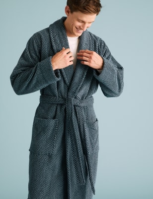 male towel dressing gown