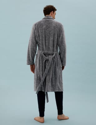 Mens loungewear robe hot sale