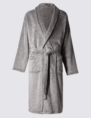 marks and spencer ladies fleece dressing gown