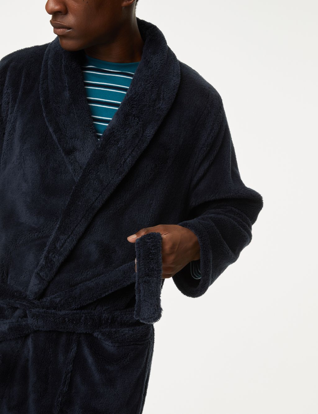 Fleece Supersoft Dressing Gown image 2