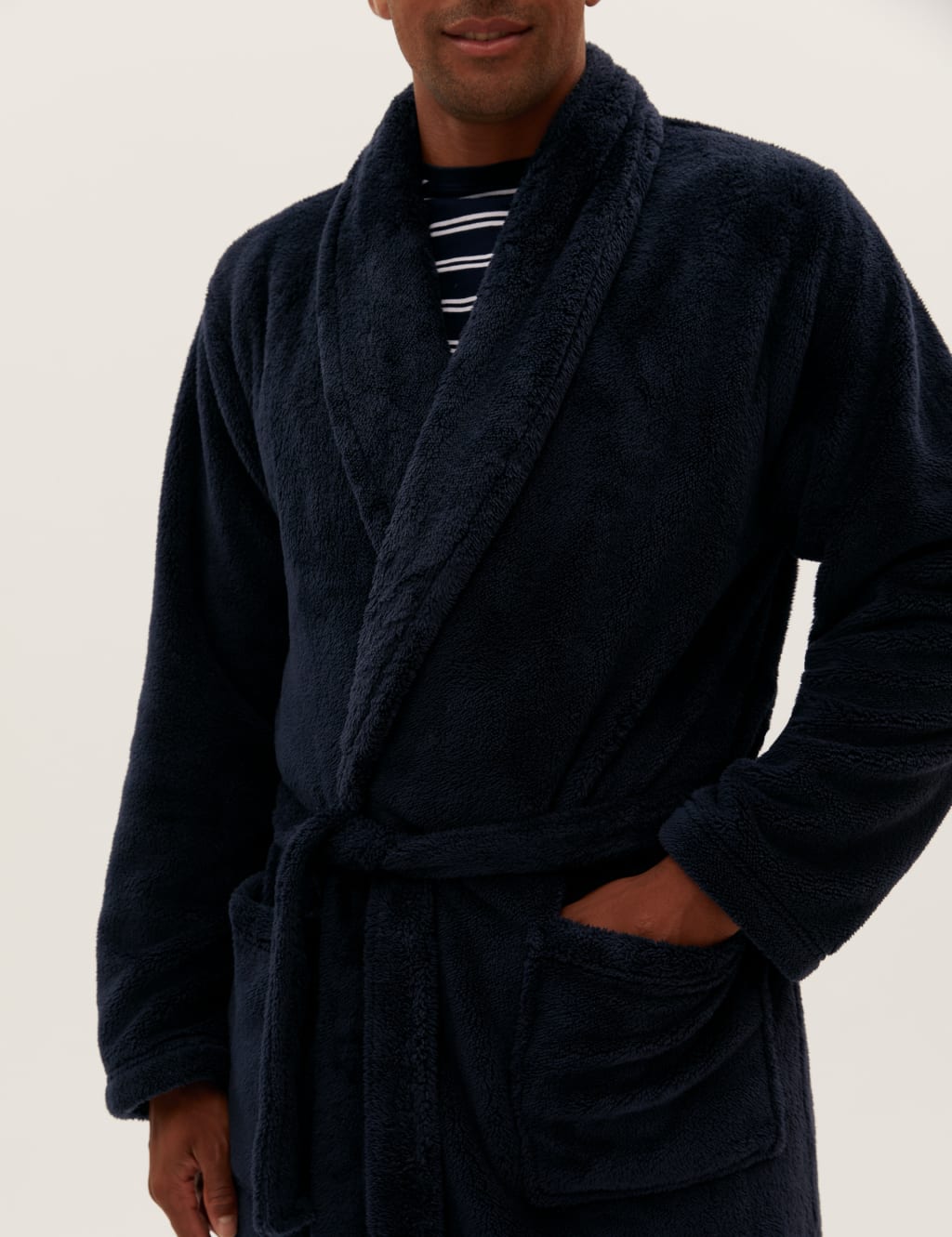 m&s mens towelling robes