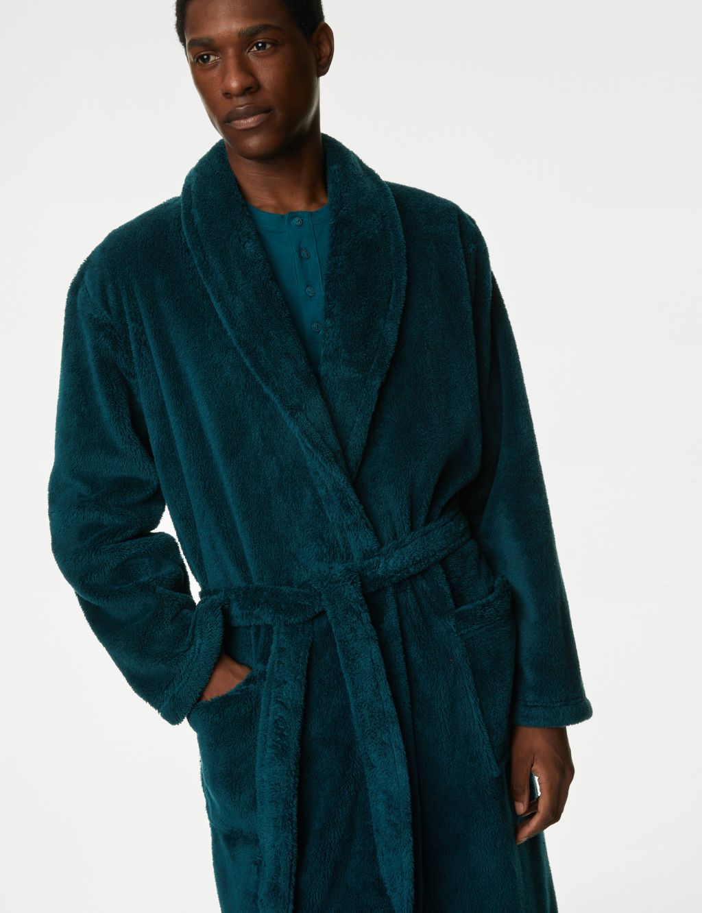 Fleece Supersoft Dressing Gown image 3