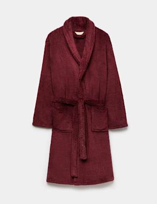 M&S Fleece Supersoft Dressing Gown
