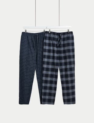 M&s brushed cotton discount pyjamas