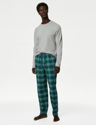 Brushed-Cotton Pyjama Top