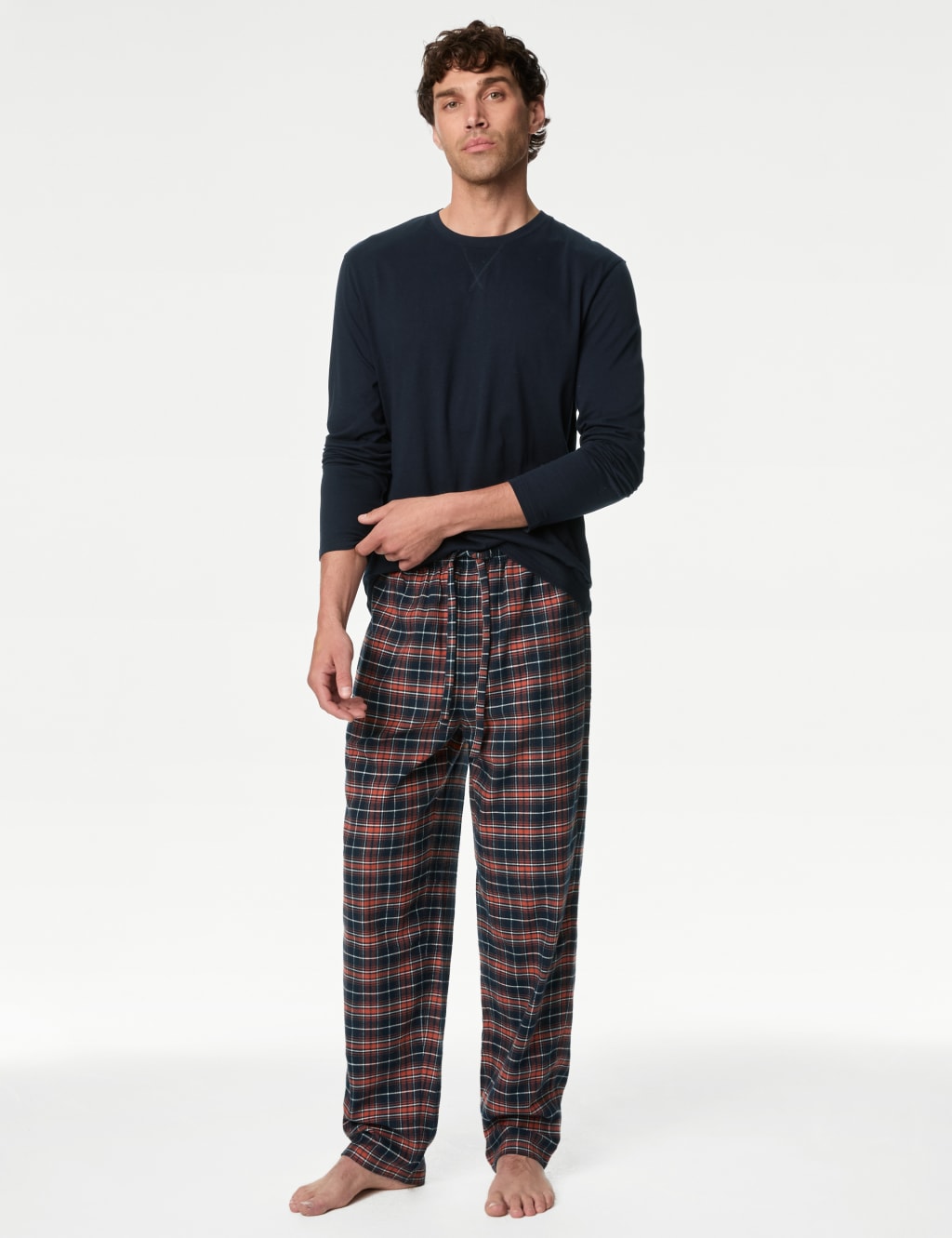Men’s Long-sleeved Pyjamas | M&S