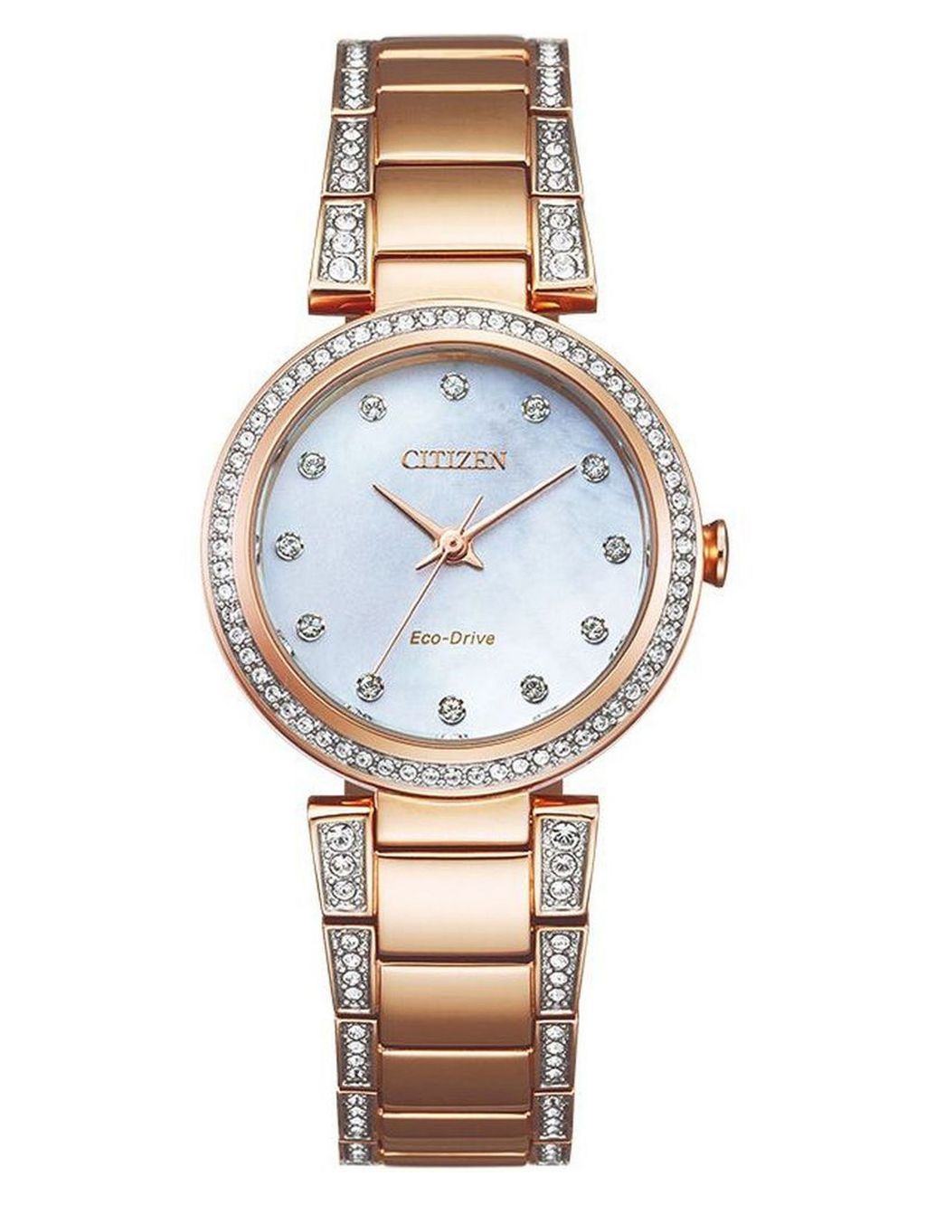 Citizen Eco-Drive Rose Gold Plated Watch
