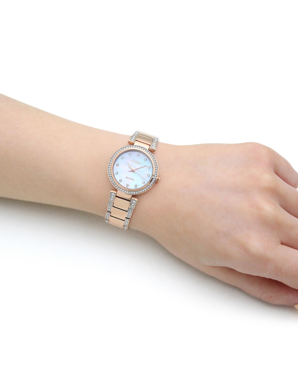 Citizen Eco-Drive Rose Gold Plated Watch image 3
