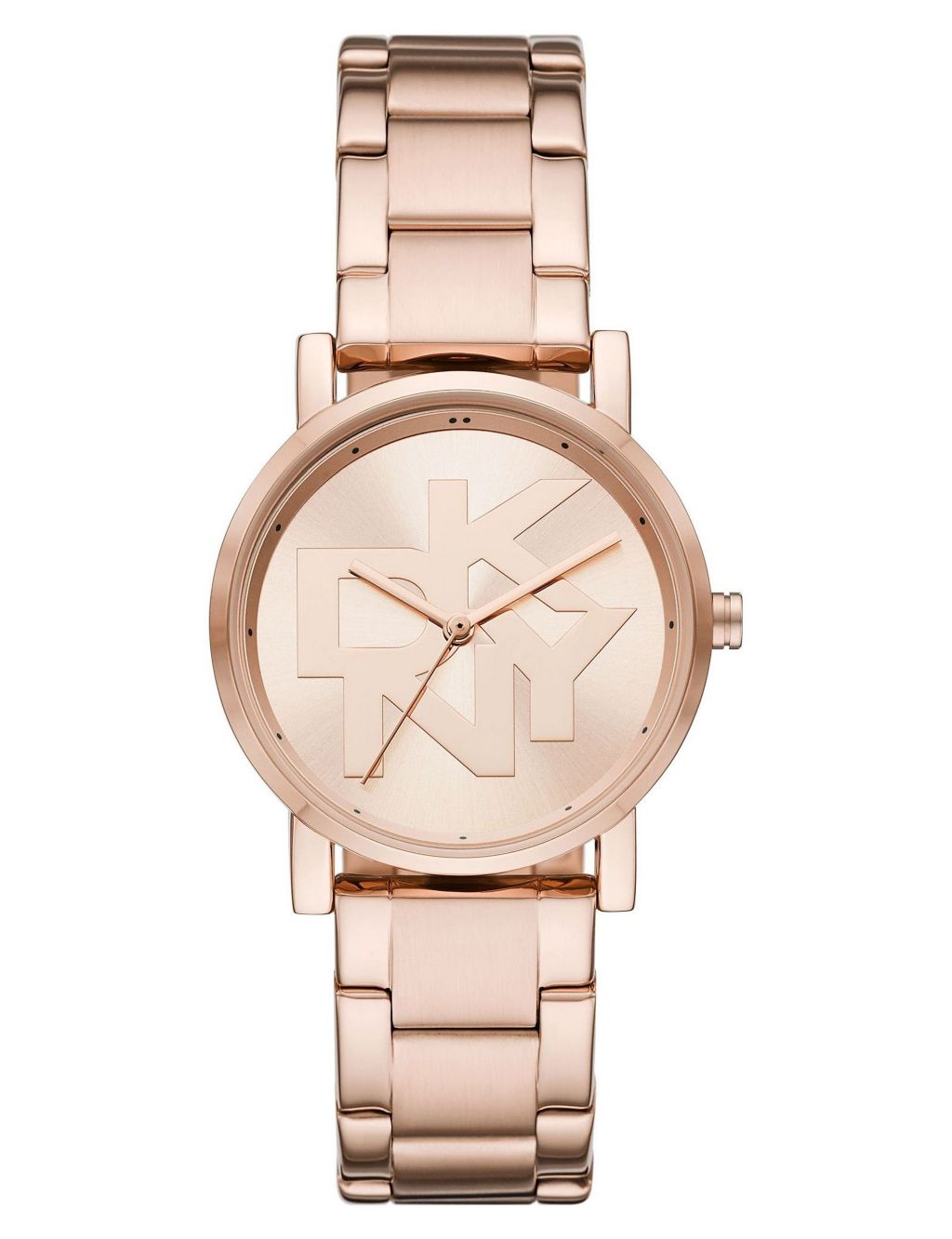 DKNY Soho Rose Gold Metal Watch image 1