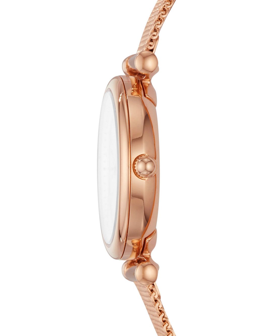 Fossil Carlie Rose Gold Metal Watch image 2
