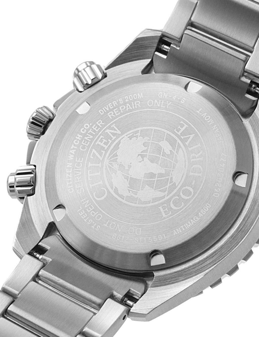 Citizen Promaster Diver's Stainless Steel Chronograph Watch image 3