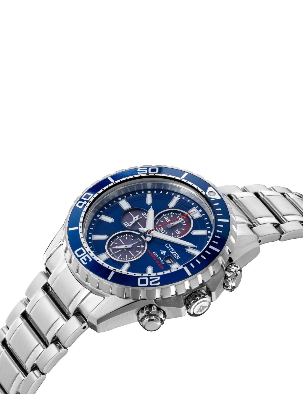 Citizen Promaster Diver's Stainless Steel Chronograph Watch image 4