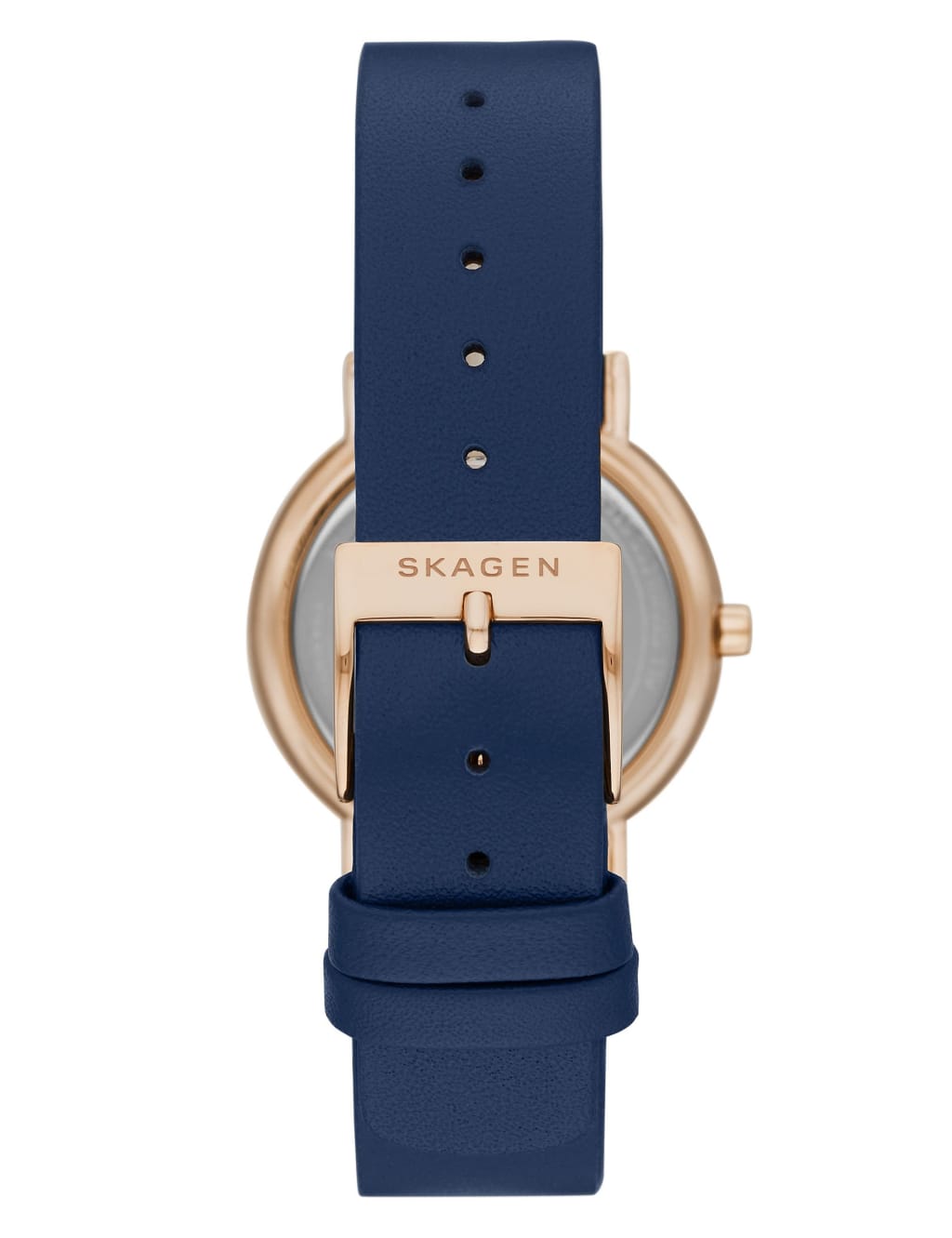 Skagen Signatur Navy Leather Watch image 4