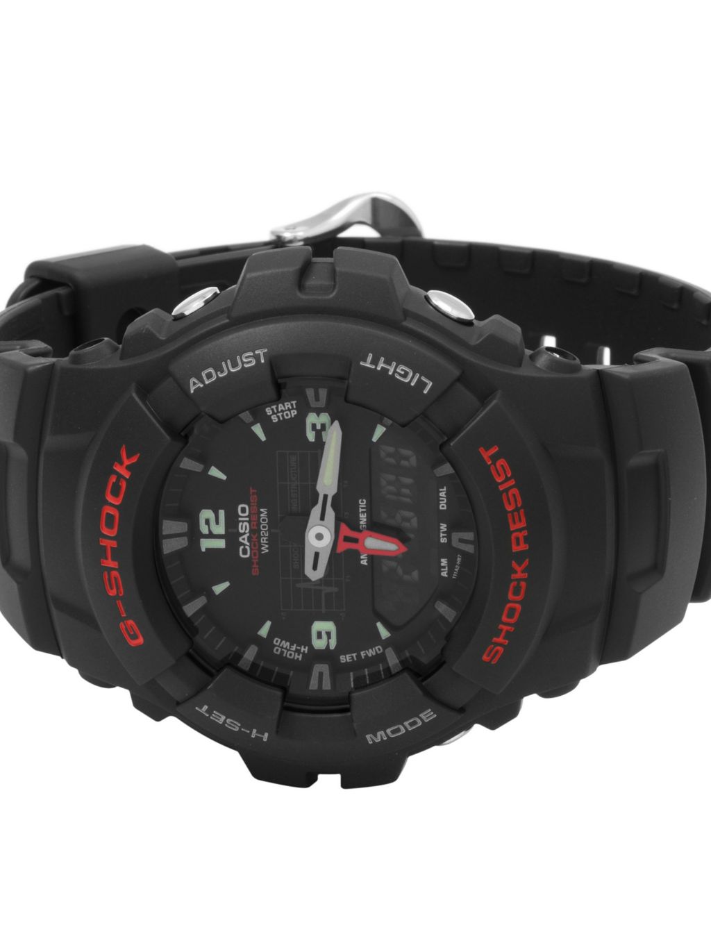 Casio G-Shock Alarm Chronograph Black Watch image 2