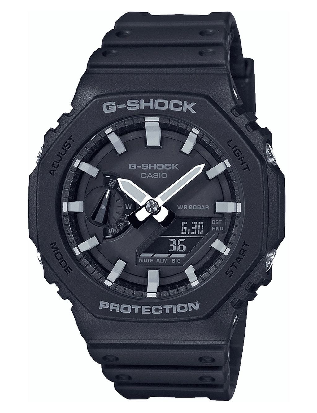 Casio G-Shock Black Chronograph Sports Watch
